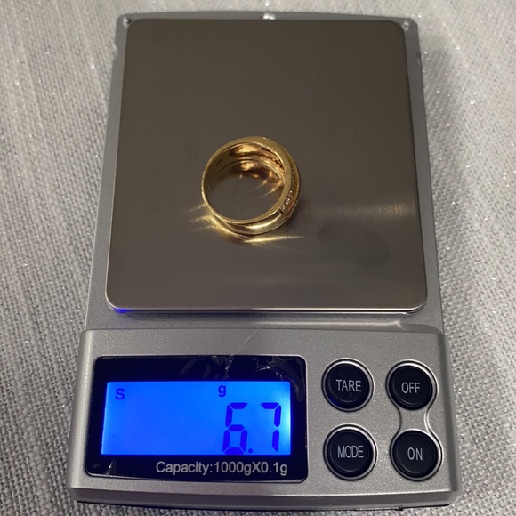 BN Solid 18k Gold, Rubys and Diamonds Ring - Picture 5 of 11